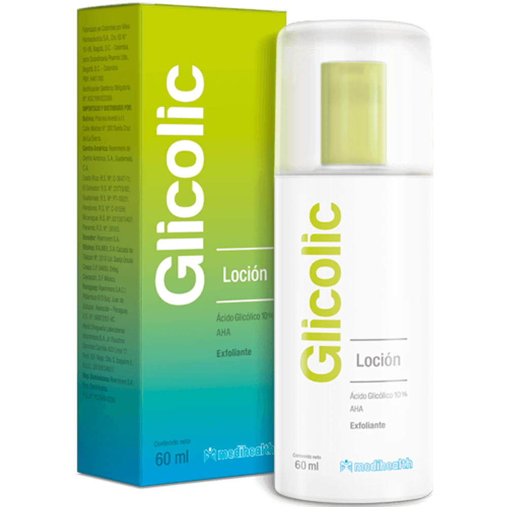 Medihealth Glicolic Loción 10, Frasco X 60 Ml bellapiel